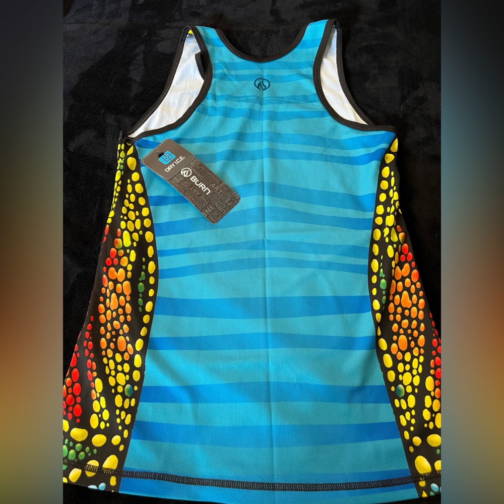 INKnBURN Chamelion Singlet - NWT - Picture 2 of 9